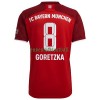 Maillot de Supporter FC Bayern Munich Leon Goretzka 8 Domicile 2021-22 Pour Homme